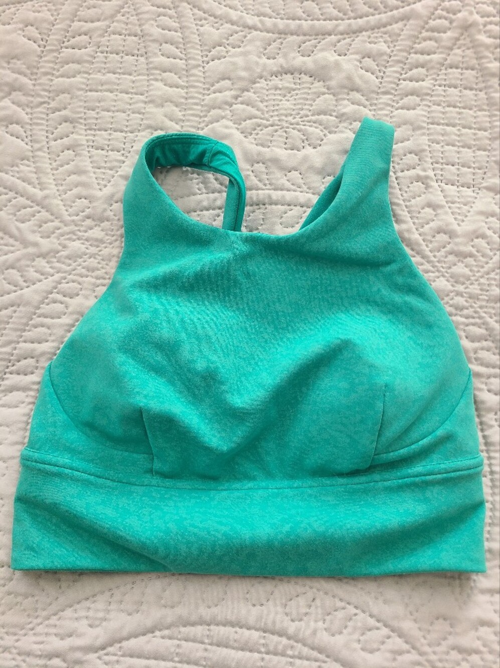 Lululemon Wundertrain Longline Sports Bra/Cropped Tank